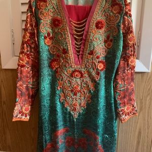 Beautiful Pure silk suit on sale